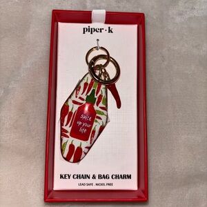 💋VIRAL Piper K “spice up your life” Bag Charm